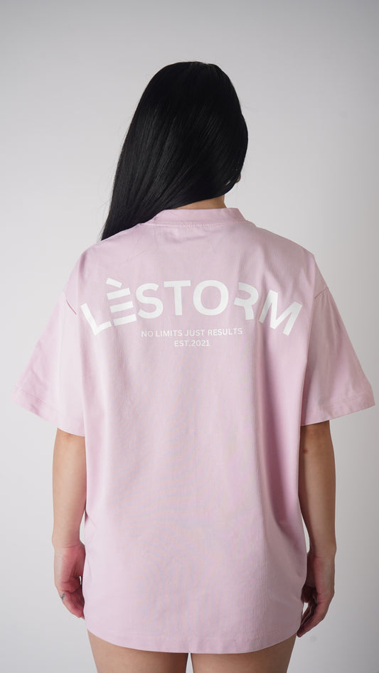 Pink oversized performance T-Shirt