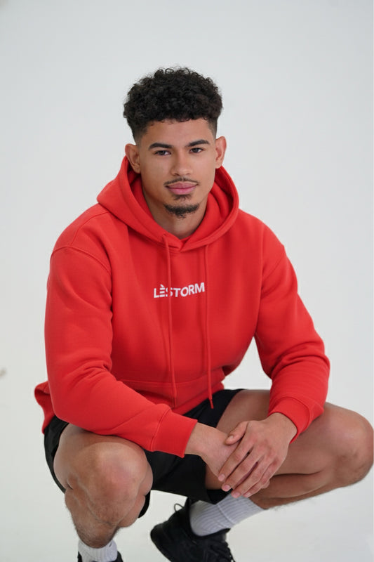 Eclipse red hoodie