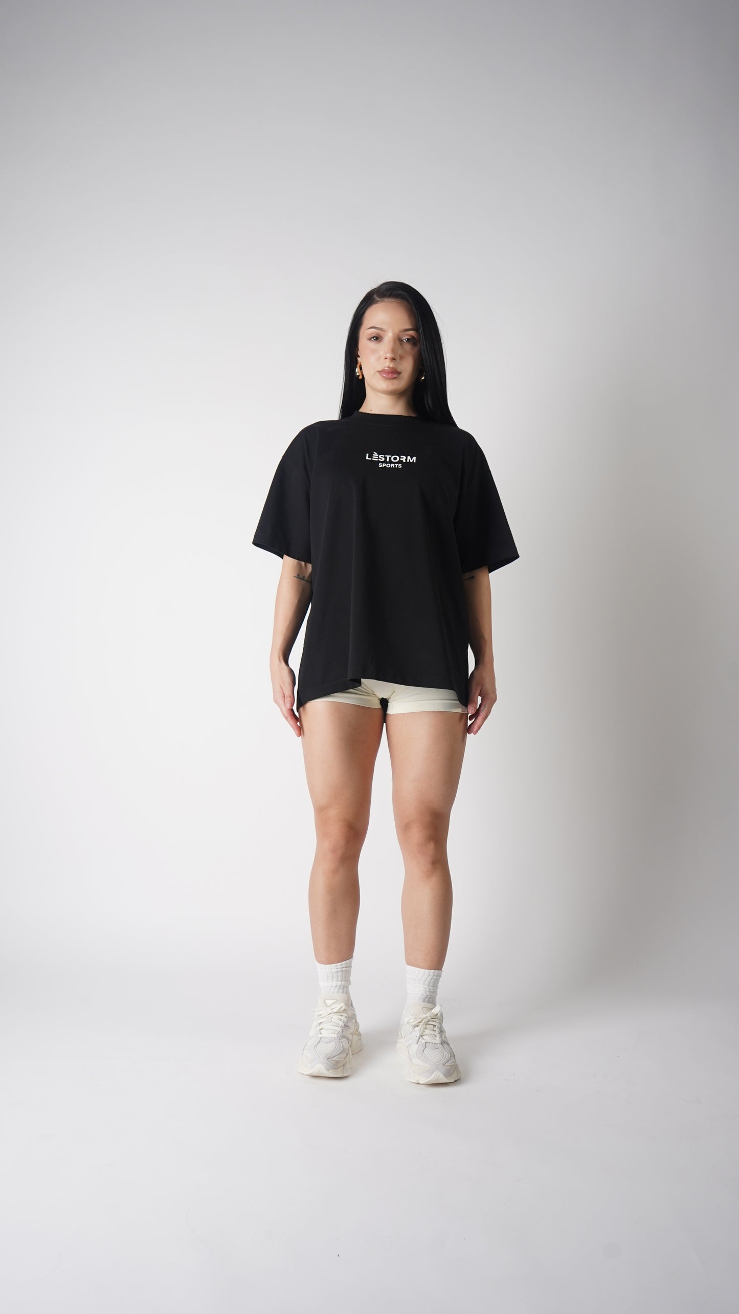 Black oversized performance T-Shirt