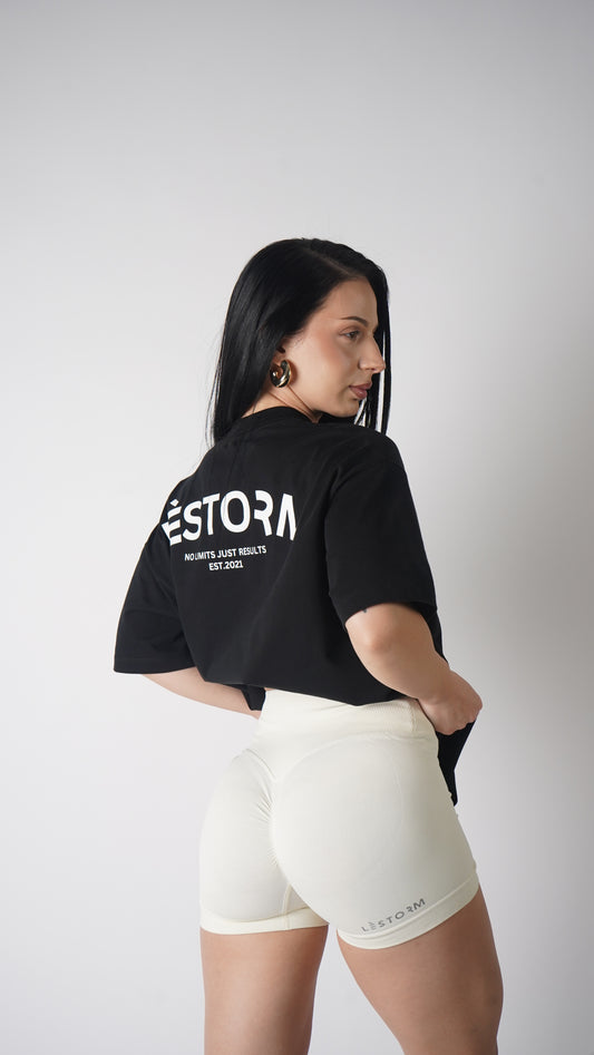 Black oversized performance T-Shirt