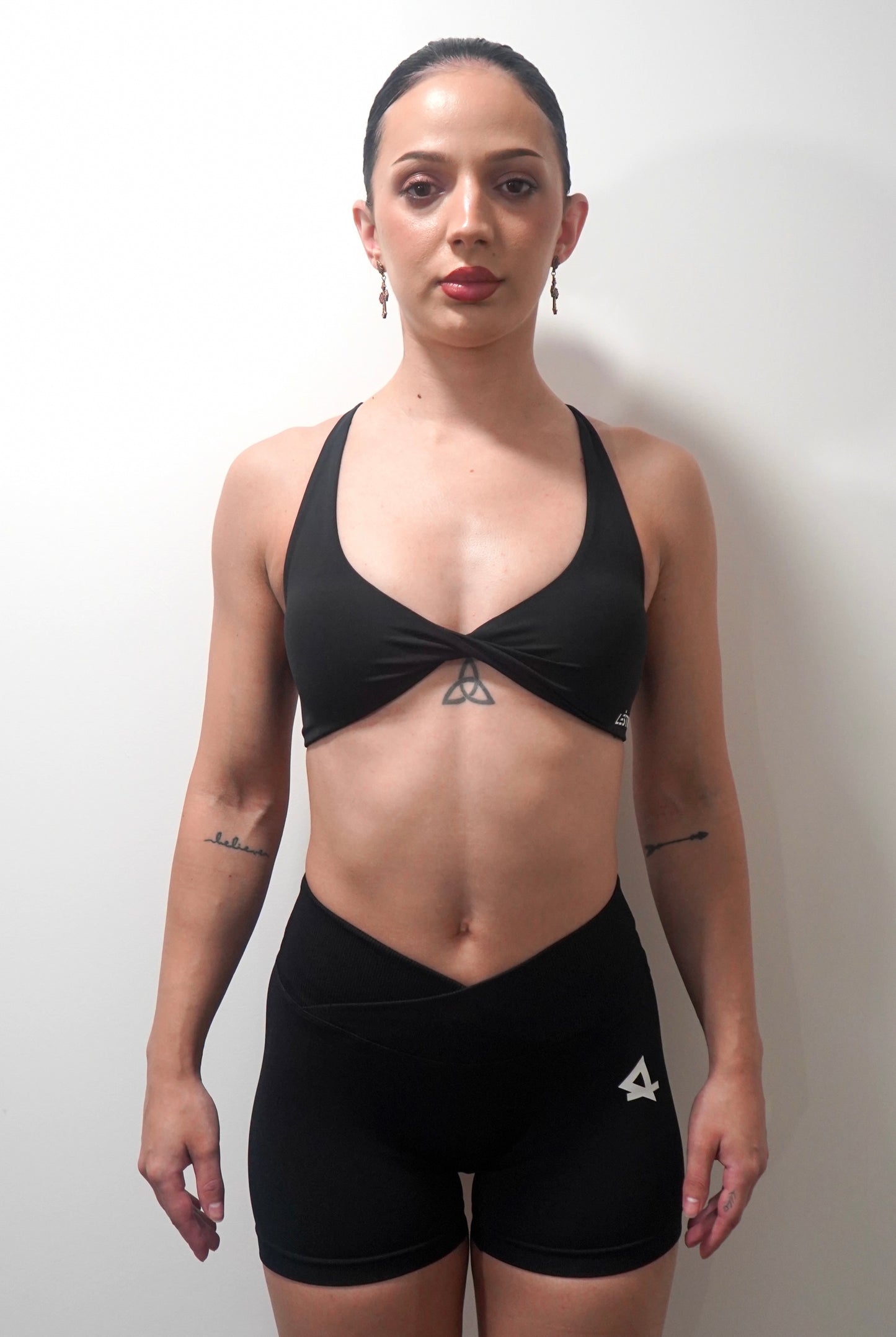 Twist Sports Bra Black