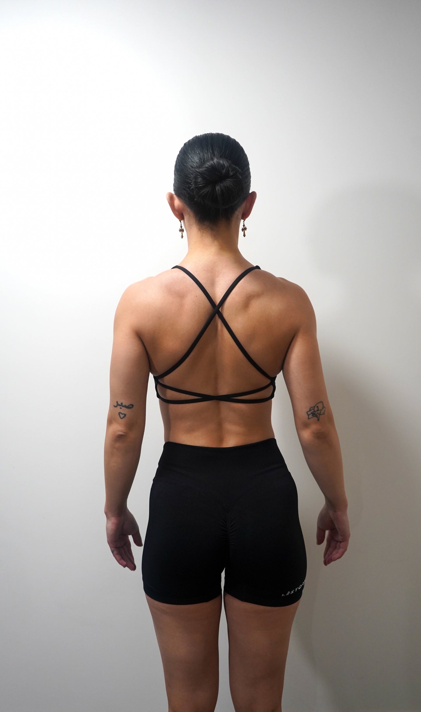 Twist Sports Bra Black