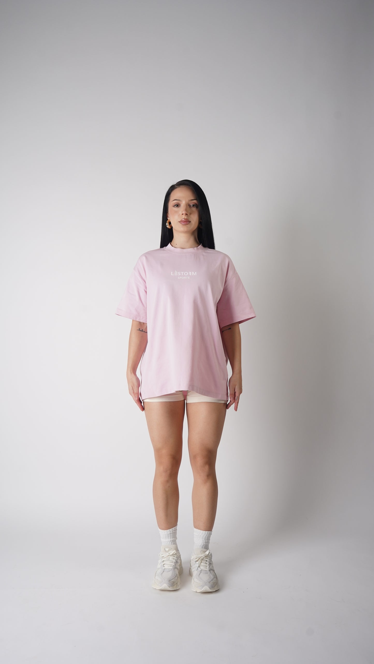 Pink oversized performance T-Shirt
