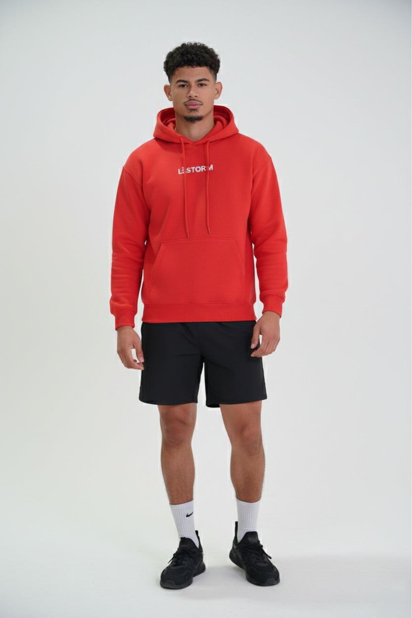 Eclipse red hoodie
