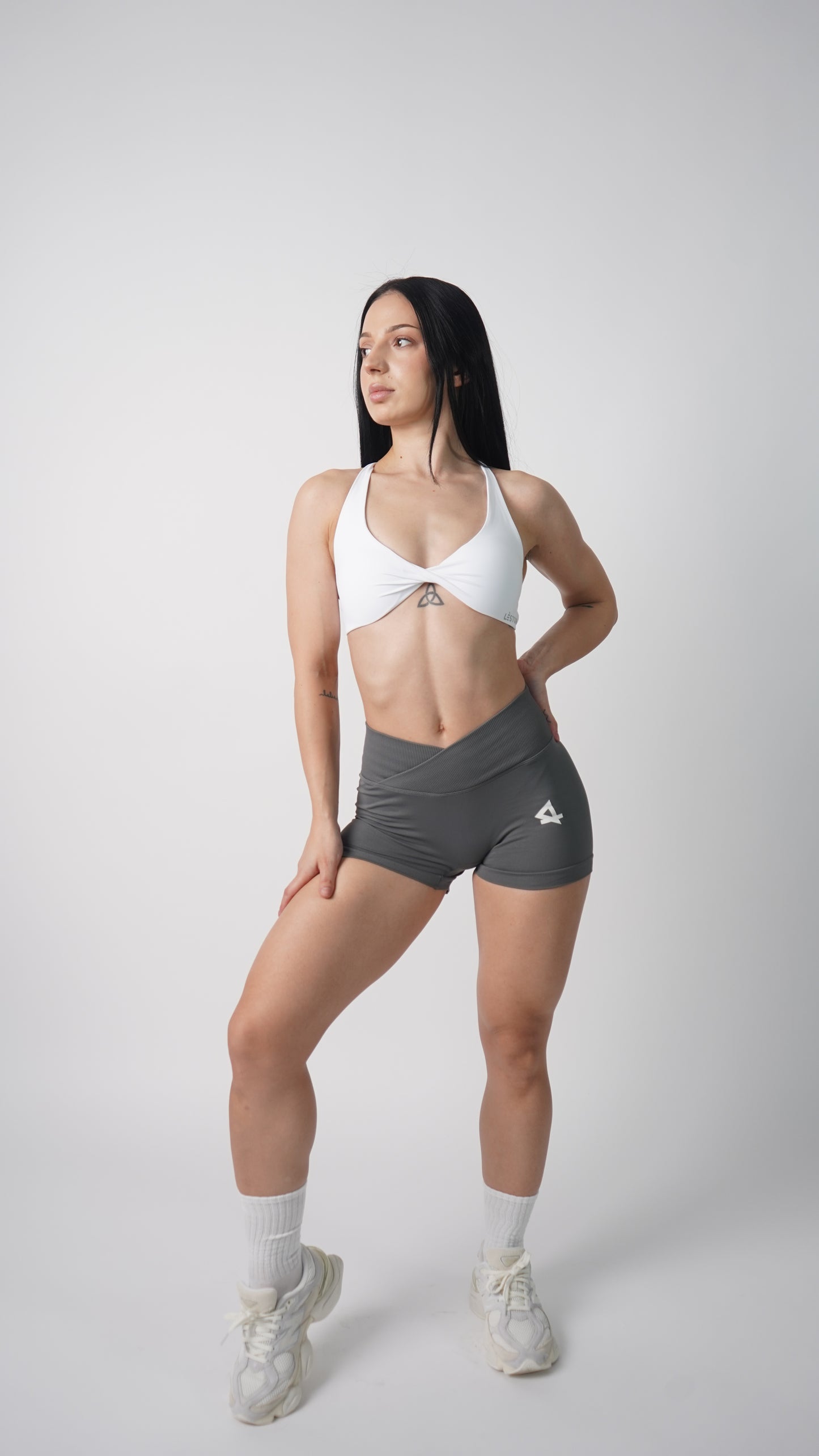 Twist Sports Bra white