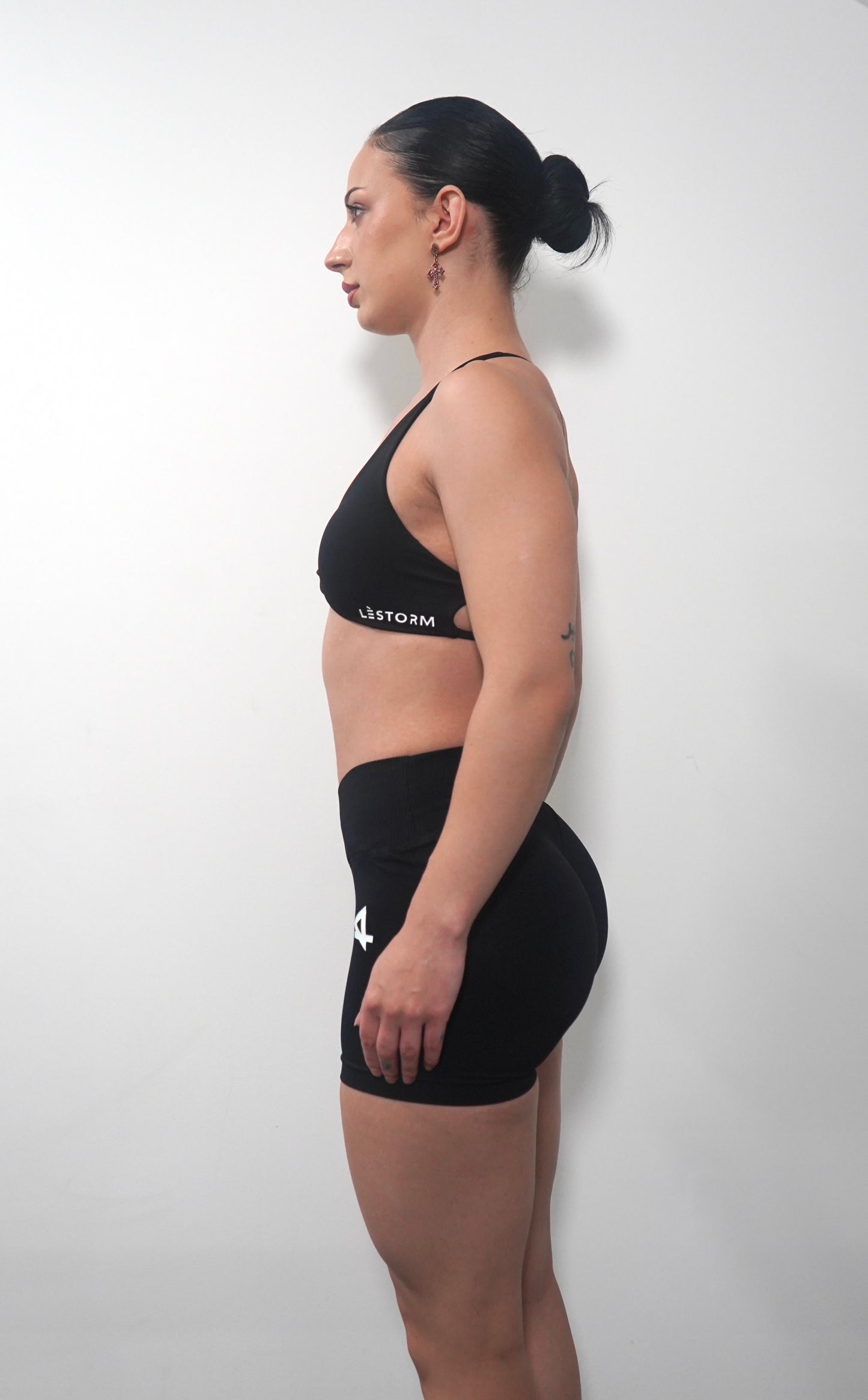 Twist Sports Bra Black