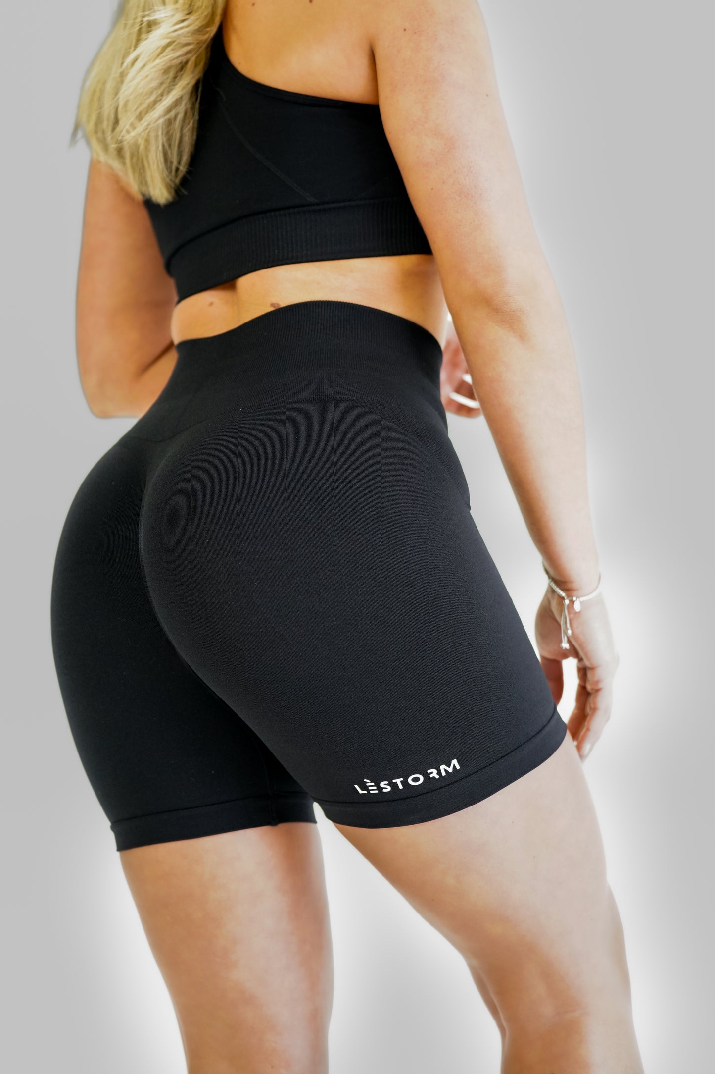 Rise Collection Black Shorts