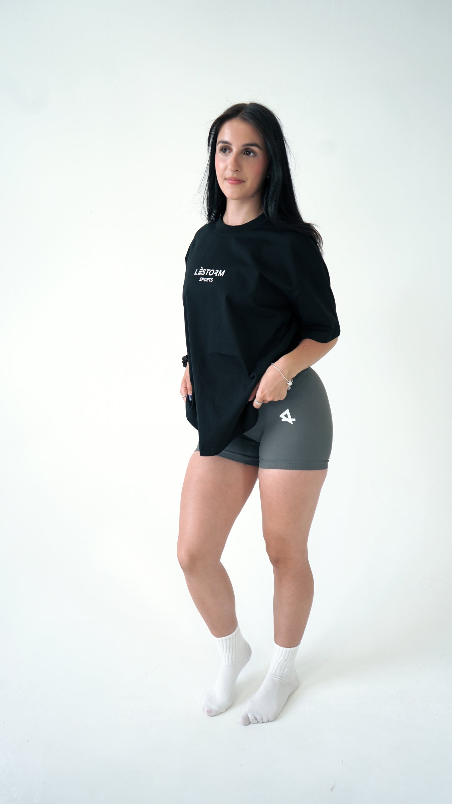 Black oversized performance T-Shirt