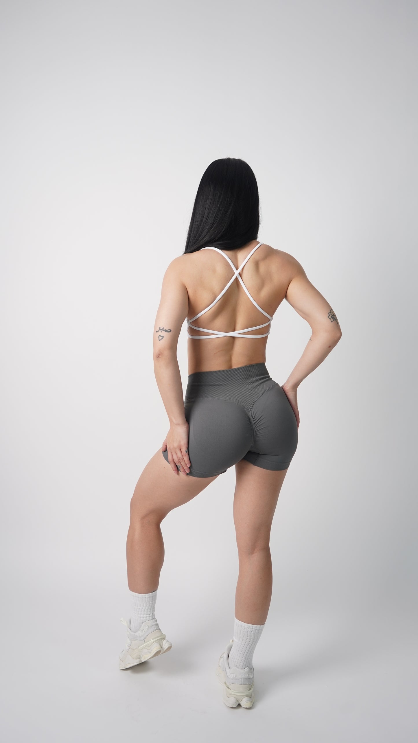 Twist Sports Bra white