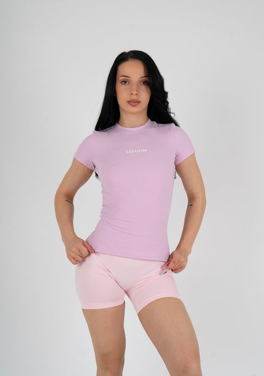 Lilac Enhance short sleeve top