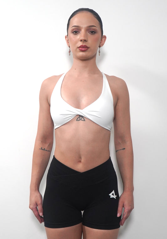 Twist Sports Bra white
