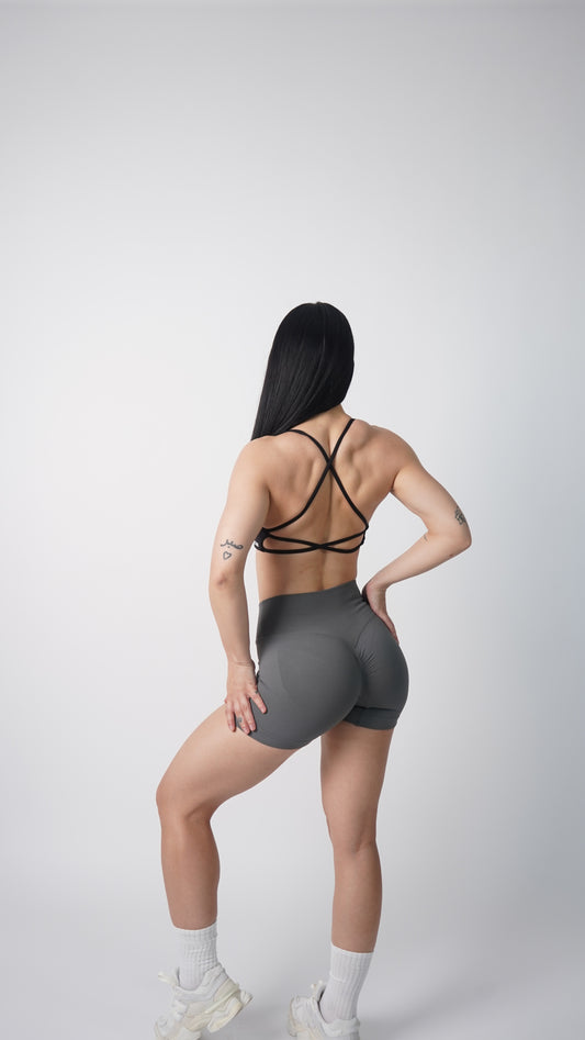 Twist Sports Bra Black