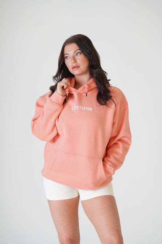 Eclipse Peach Hoodie