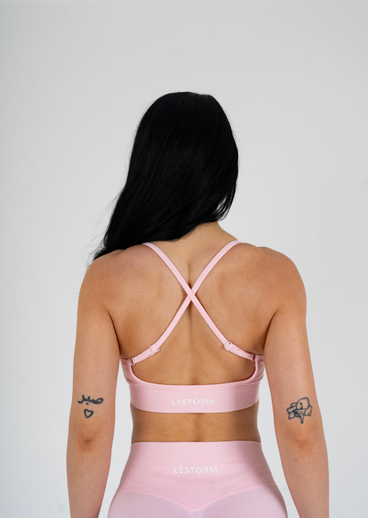 Impact pink bra