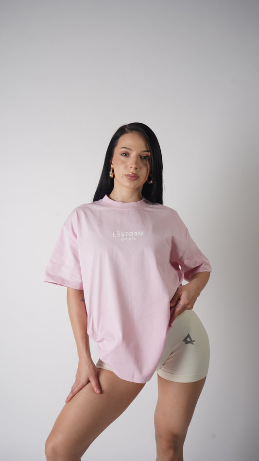 Pink oversized performance T-Shirt