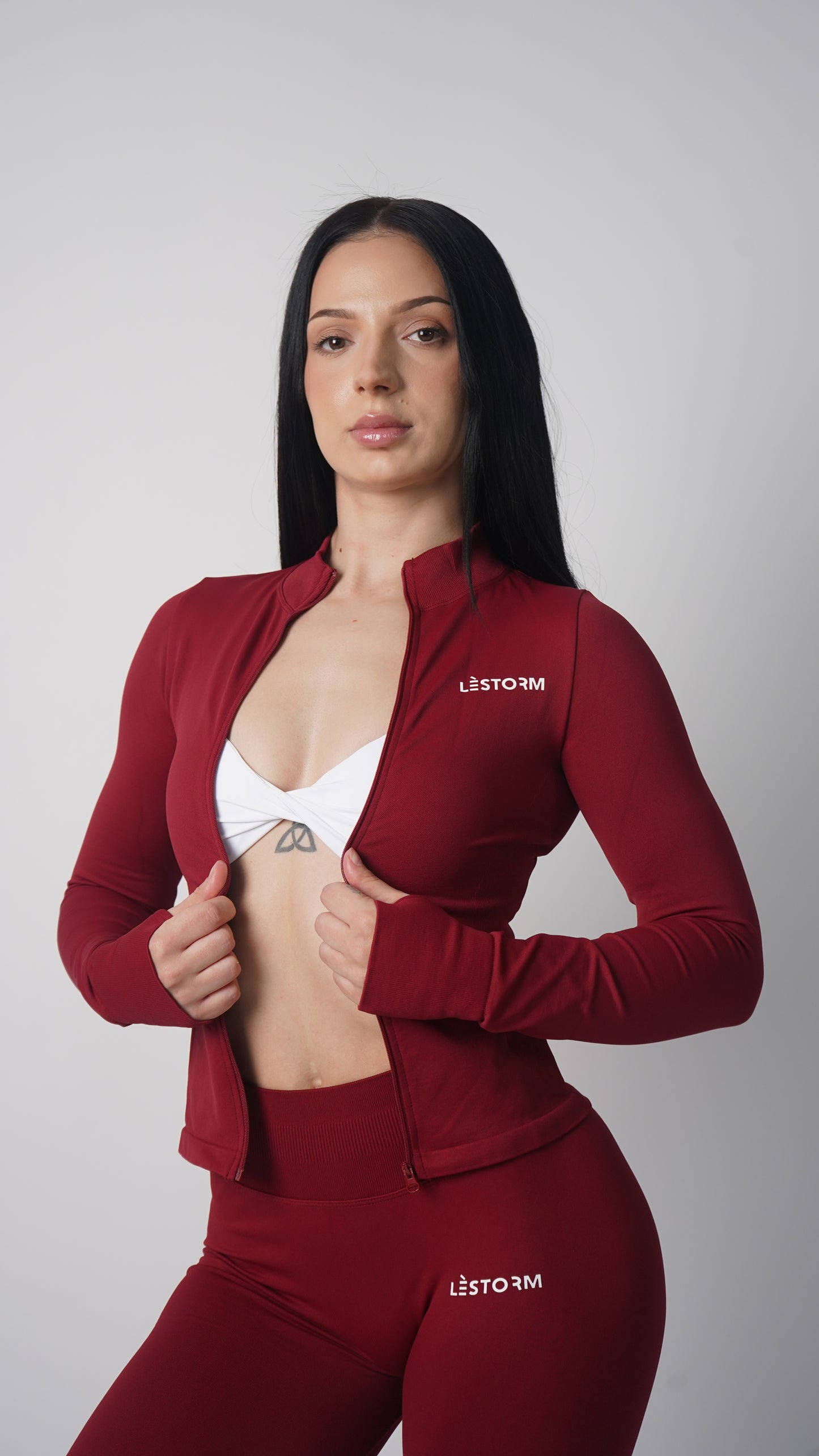 Lift Jacket Full zip Red cherry