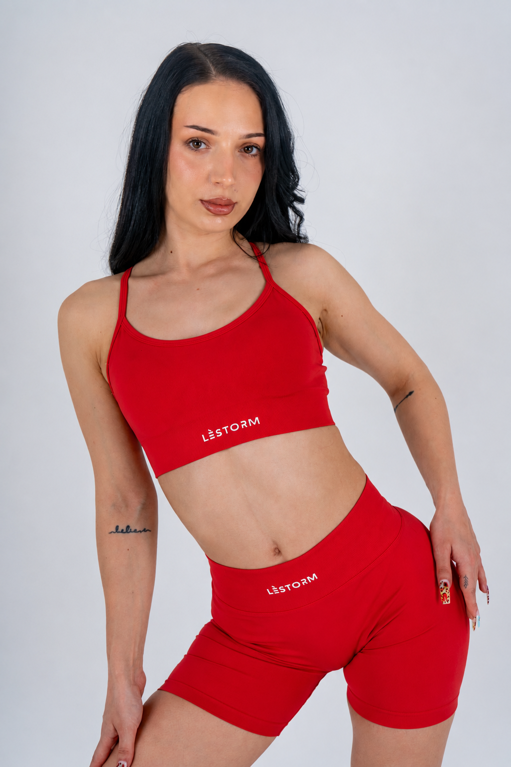 Impact Red bra