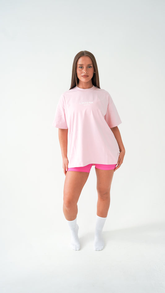 Pink oversized performance T-Shirt