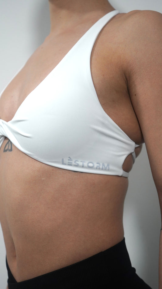 Twist Sports Bra white