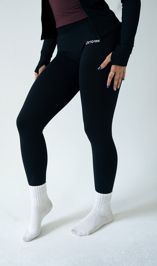 Lift Scrunch Leggings Black