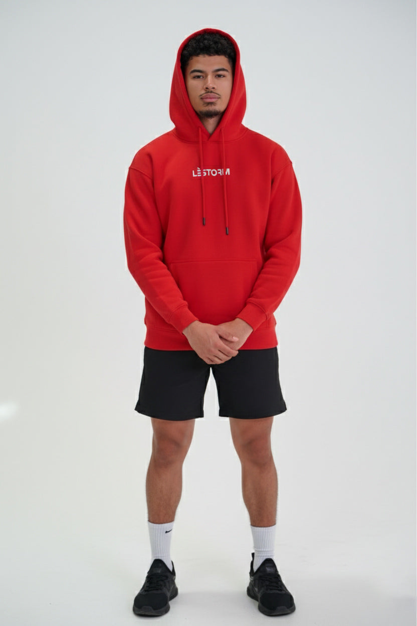 Eclipse red hoodie
