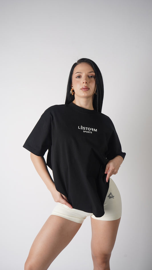 Black oversized performance T-Shirt