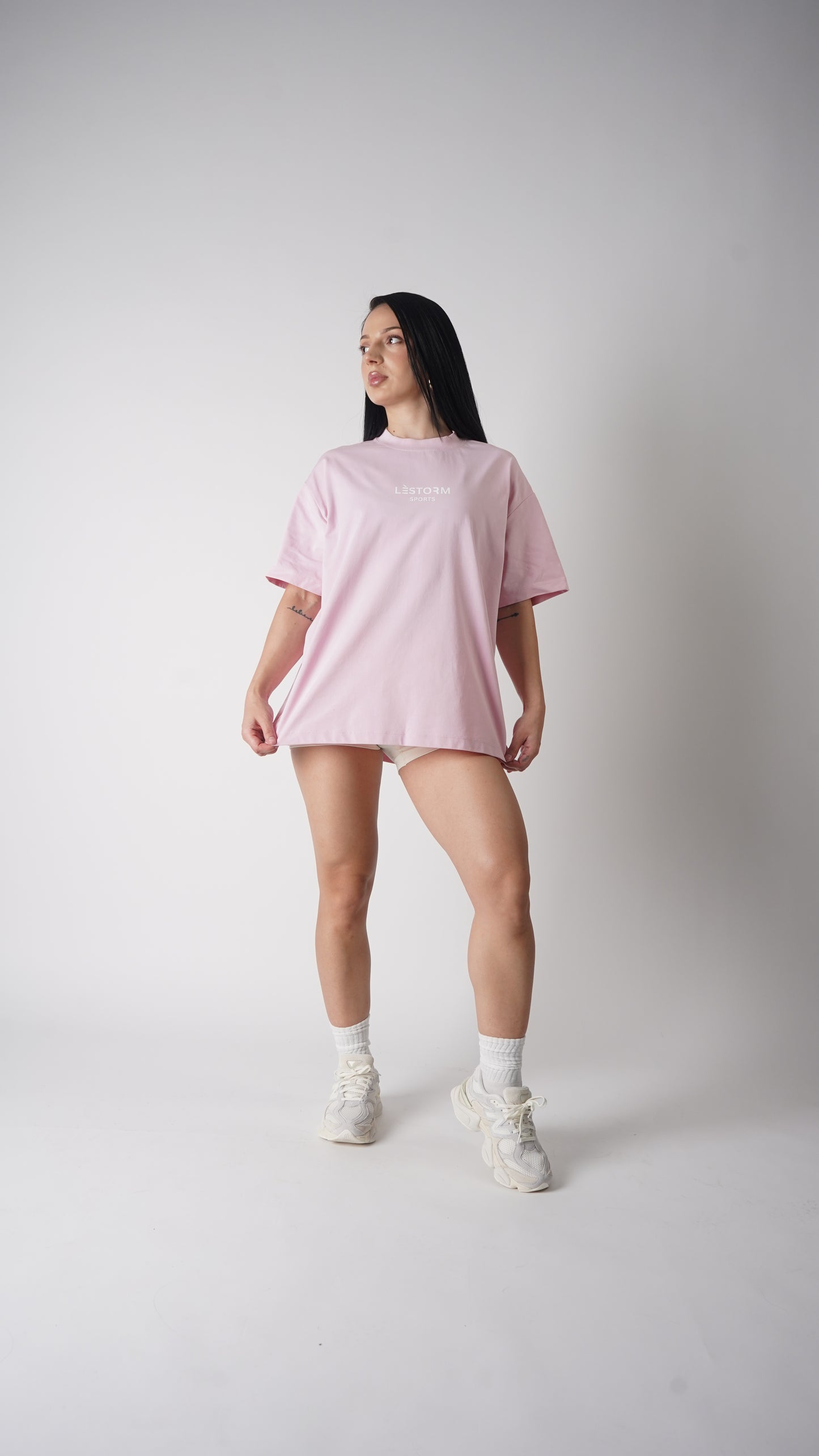 Pink oversized performance T-Shirt