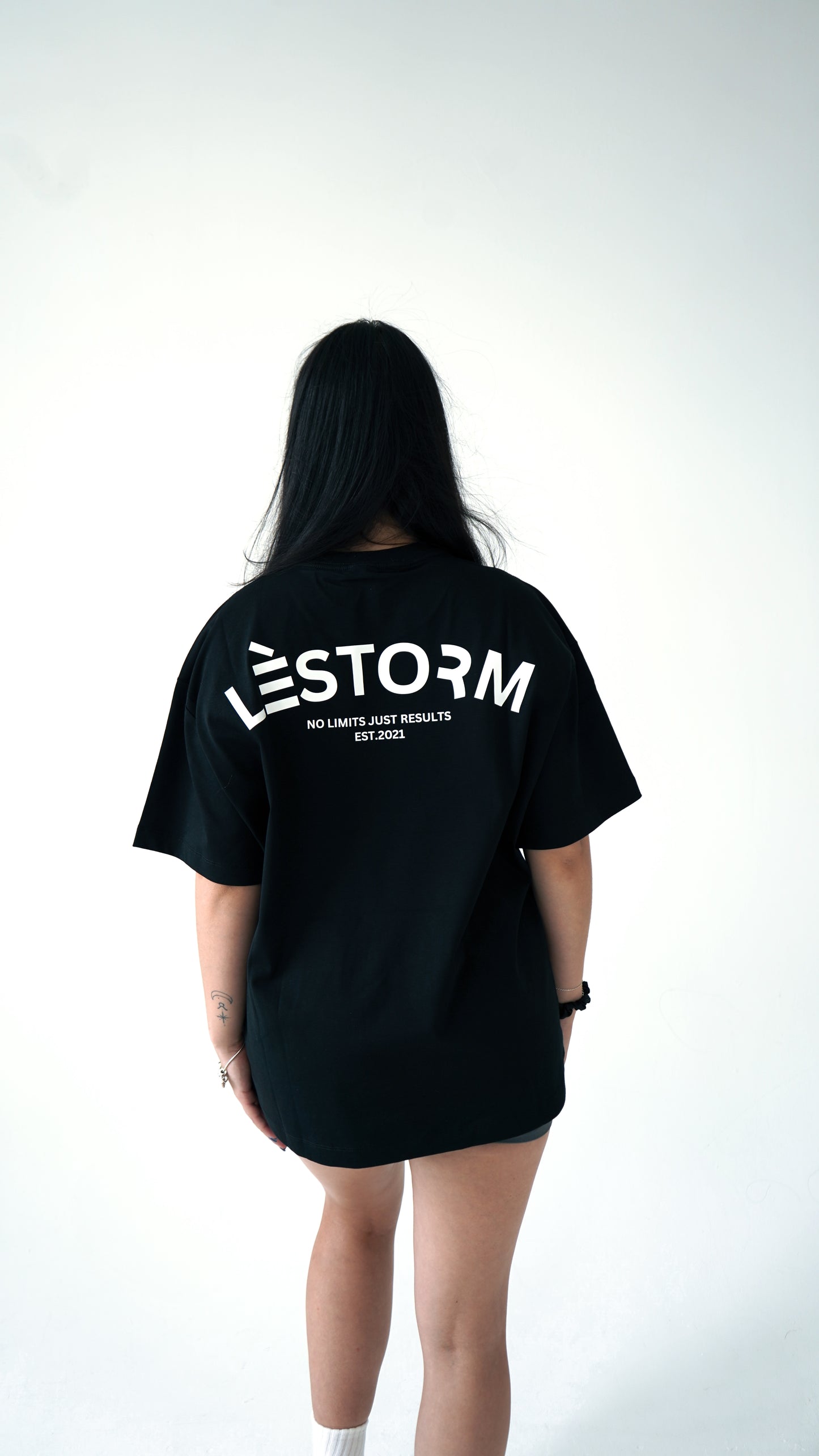 Black oversized performance T-Shirt