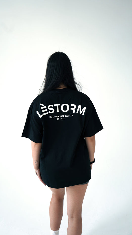 Black oversized performance T-Shirt