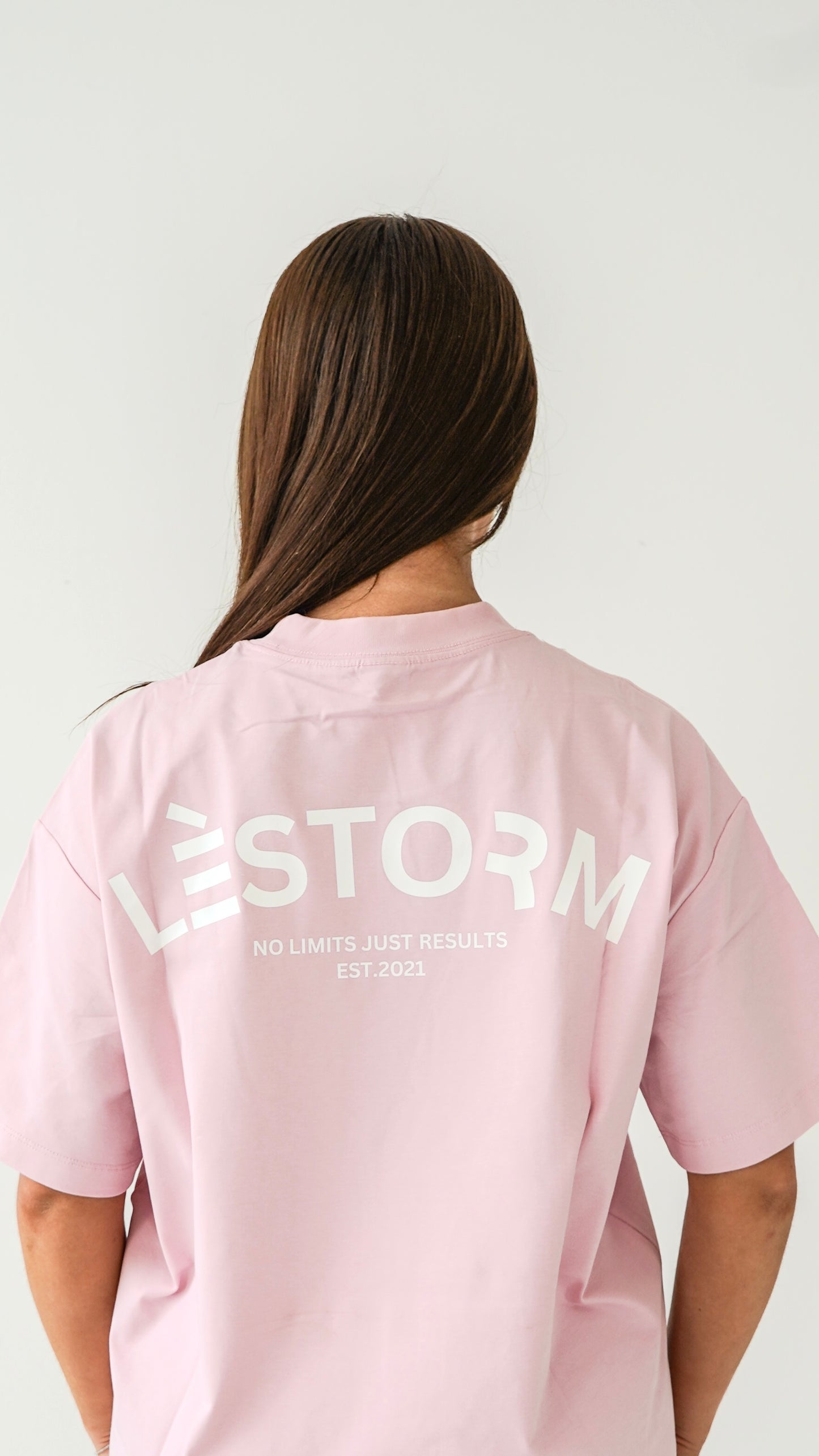 Pink oversized performance T-Shirt