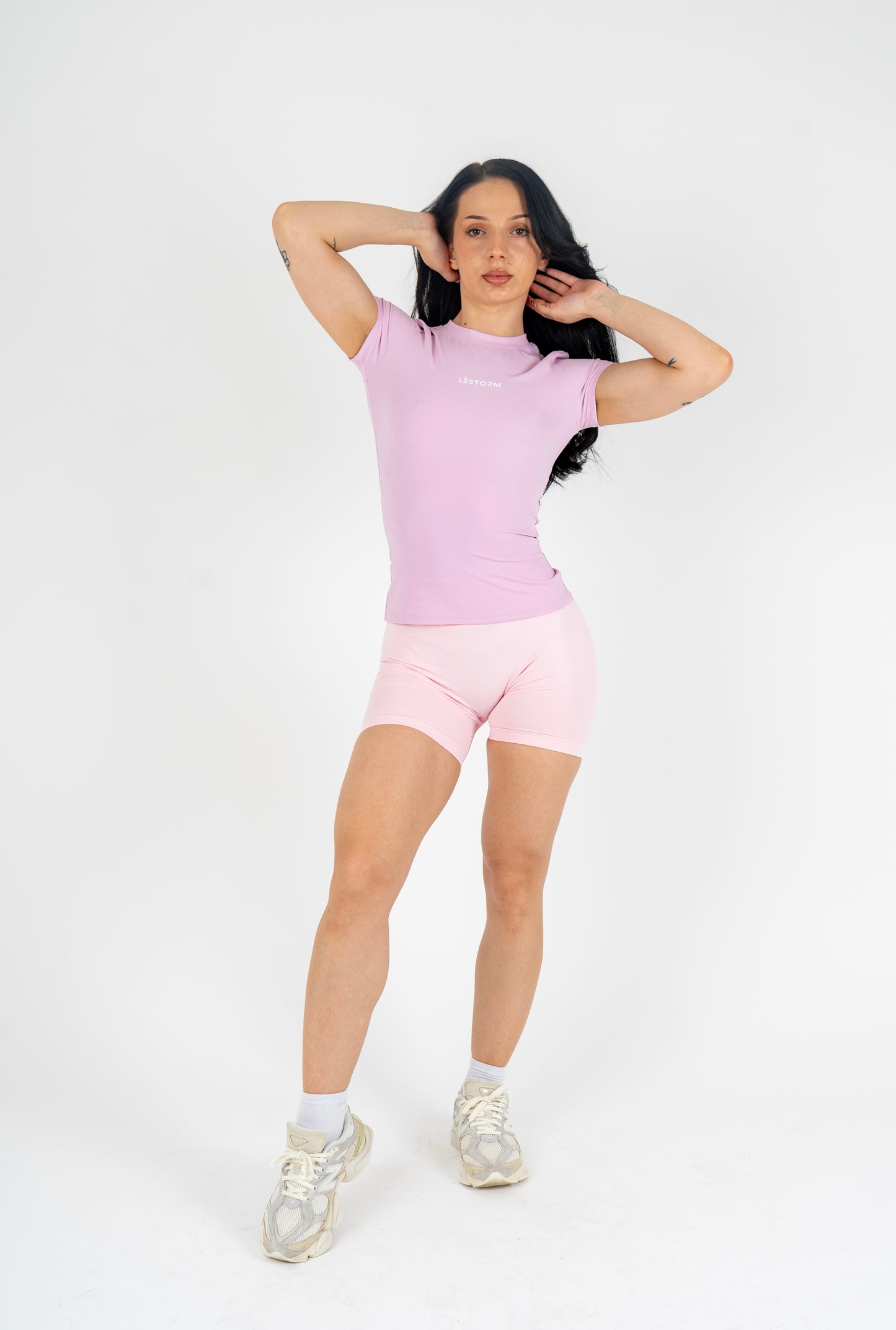 Lilac Enhance short sleeve top