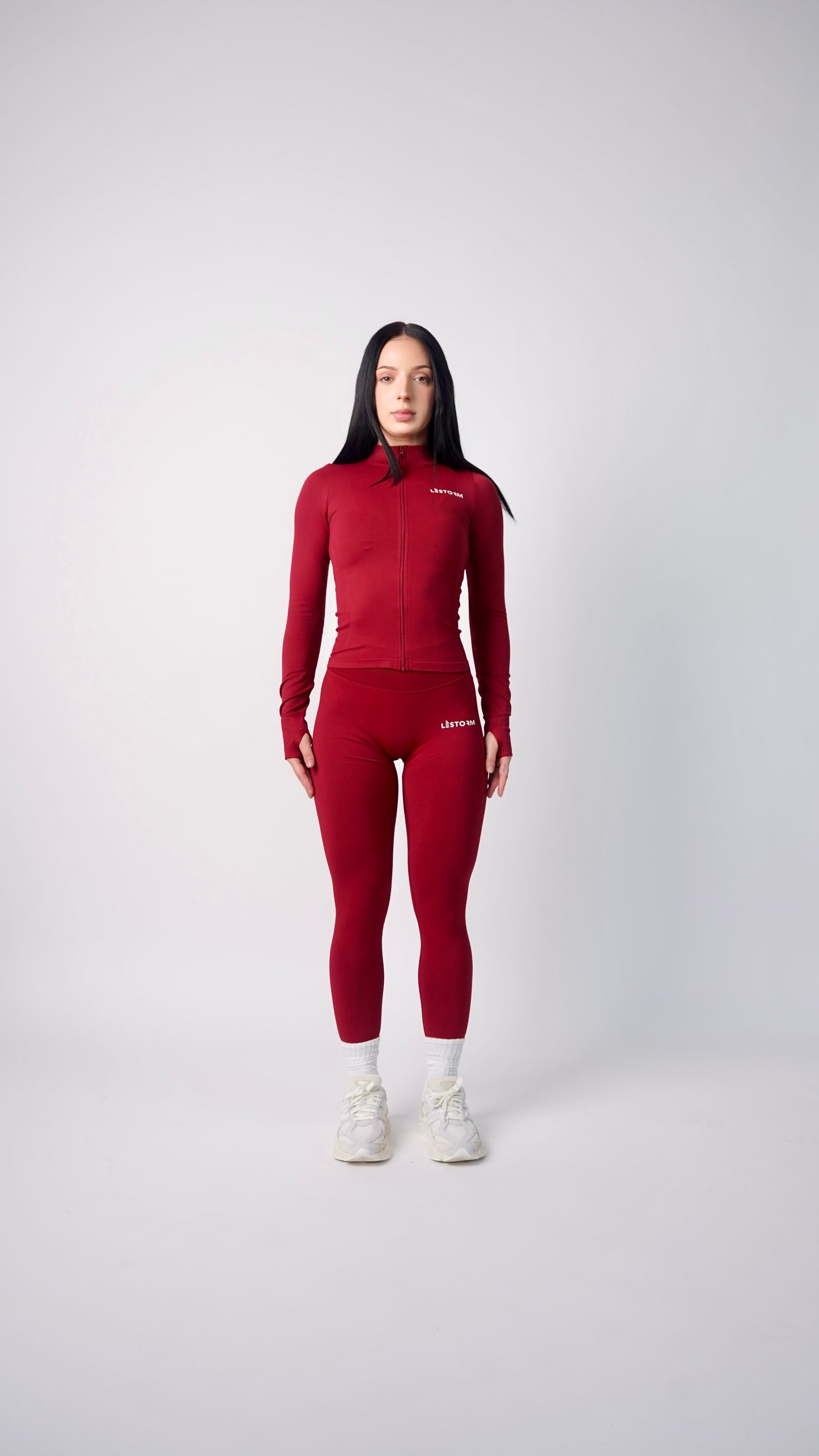 Lift Jacket Full zip Red cherry